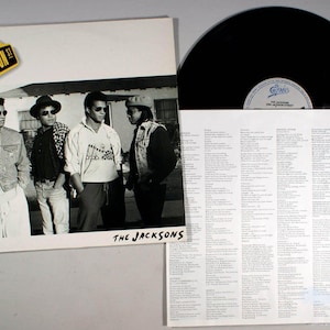 Jacksons - 2300 Jackson Street (1989) Vinyl LP - IMPORT - Michael, 5, Nothin'