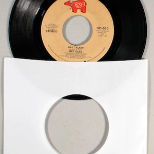 Bee Gees - Jive Talkin' (Sencillo de 7") (1975) Vinilo 45 - Disco Fiebre del Sábado Noche