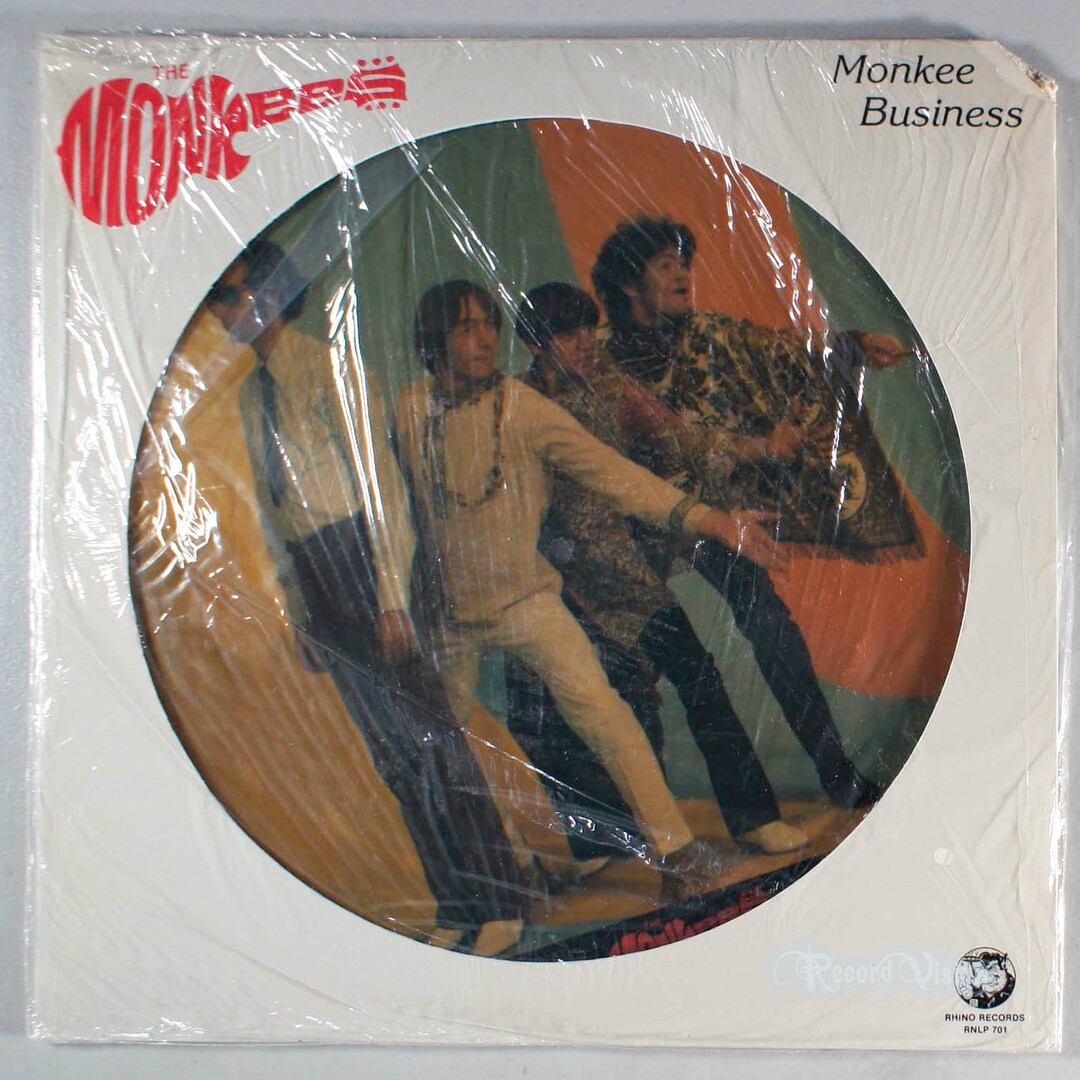 Monkees Rarities Monkees Monkee Business 1982 SEALED Vinyl LP Picture Best of Rarities ...