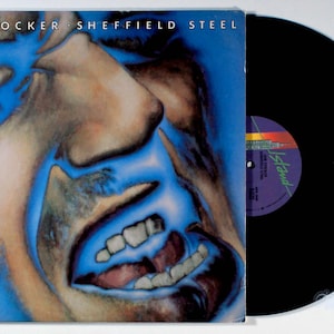 Joe Cocker - Sheffield Steel (1982) Vinyl LP - Many Rivers to Cross