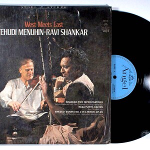 Ravi Shankar - West Meets East (1967) Vinyl LP - Yehudi Menuhin, Violin / Sitar