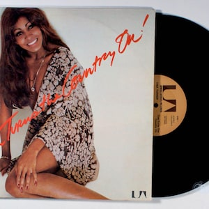Tina Turner - Tina Turns the Country on (1974) Vinyl LP - Debut, Bayou Song