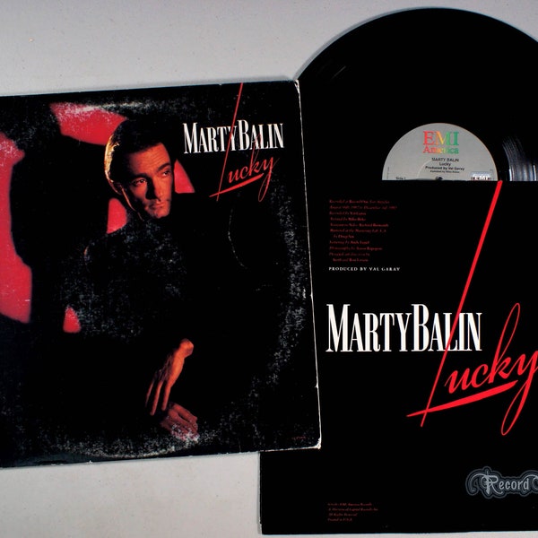 Marty Balin - Lucky (1983) Vinyl LP - Jefferson Airplane, Starship