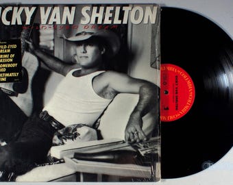 Ricky Van Shelton - Wild-Eyed Dream (1987) Vinyl LP - Crime of Passion
