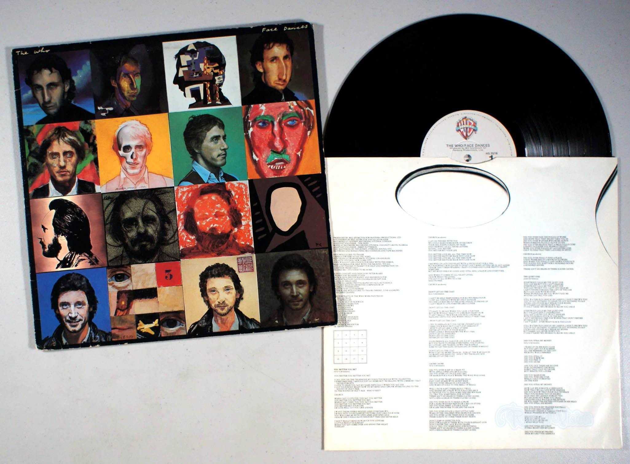 The Who - Face Dances (1981) Vinyl LP - You Better Bet, Pete