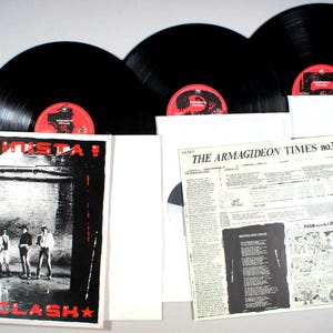 Clash - Sandinista! (1989) 3-LP Vinyl - IMPORT - The Magnificent Seven, Call Up