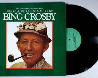 Bing Crosby - The Greatest Christmas Shows (1978) Vinyl LP - Adeste Fideles