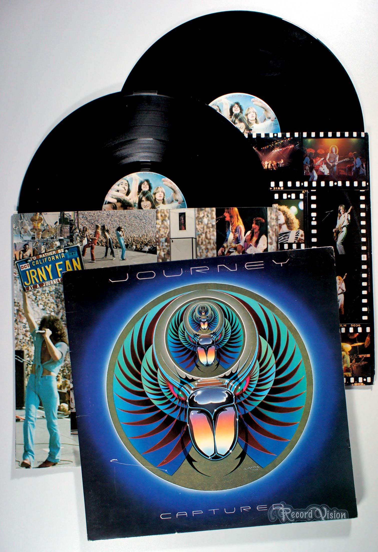 Journey - Captured (1981) 2-LP Vinyl - Steve Perry, the Party's