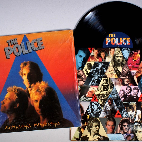 Police - Zenyatta Mondatta (1981) Vinyl LP - Sting, Don't Stand So Close To Me