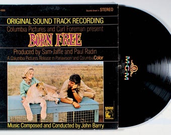 Born Free (1966) Vinyl LP -  John Barry, Soundtrack