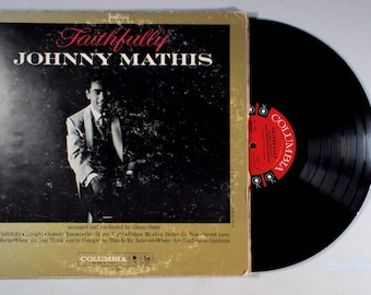 Johnny Mathis - Faithfully (1959) Vinyl LP -  West Side Story