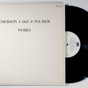Emerson, Lake y Palmer - Obras, Volumen 2 (1977) LP de vinilo - Keith y Vol. Dos imagen 1