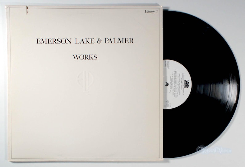 Emerson, Lake y Palmer - Obras, Volumen 2 (1977) LP de vinilo - Keith y Vol. Dos imagen 1