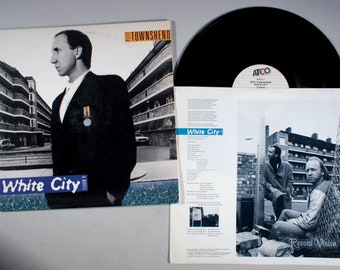 Pete Townshend - White City (1985) Vinyl LP - A Novel, Give Blood, Face the Face