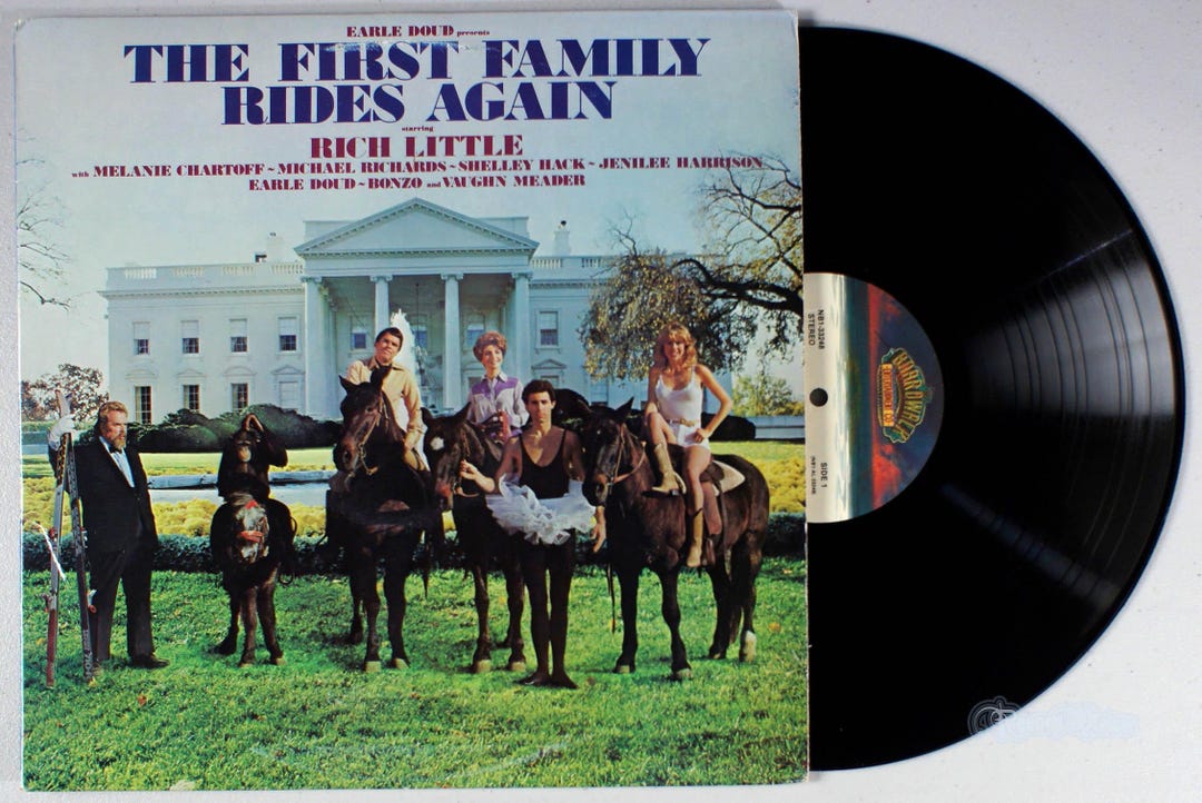 The First Family Rides Again (1981) Vinyl LP - Rich Little, Ronald ...