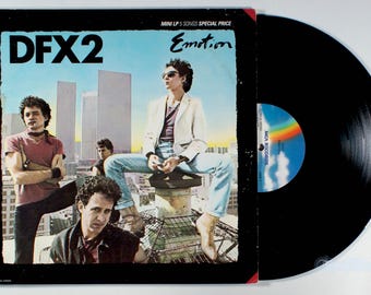 DFX2 - Emotion (1983) Vinyl Mini LP - Douglas Farage, Maureen, No Dough