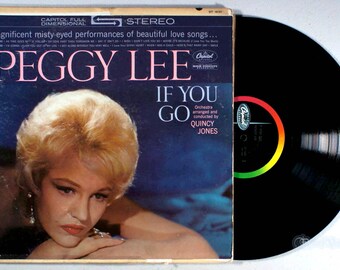 Peggy Lee - If You Go (1961) Vinyl LP - As Time Goes By, Quincy Jones