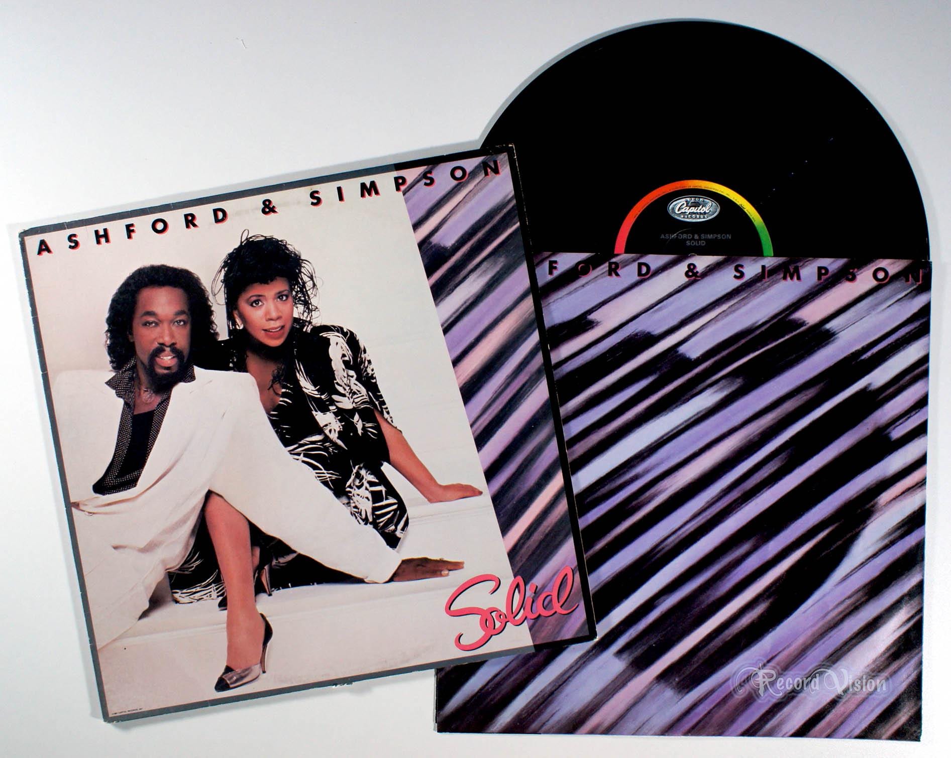 Ashford and Simpson - Solid (1984) Vinyl LP - Outta the World, Pop