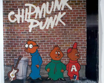 Chipmunks - Chipmunk Punk (1980) [SEALED] Vinyl LP - Alvin, Simon, Theodore