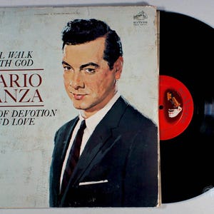 Mario Lanza - I'll Walk With God (1962) LP de vinil - O melhor de, Guardian Angels