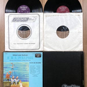 HMS Pinafore (D'Oyly Carte Opera Company) (1960) 2-LP Vinyl Box Set Soundtrack