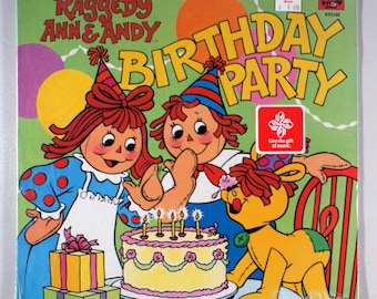 Raggedy Ann and Andy - Birthday Party (1980) [SEALED] Vinyl LP - Kid Stuff