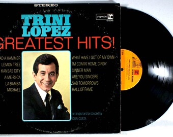 Trini Lopez - Greatest hits (1966) Vinyl LP - The Best of, If I Had a Hammer