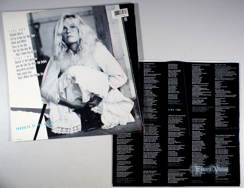 Kim Carnes Light House 1986 Vinyl LP Divided Hearts, Lighthouse image 2