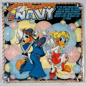 Disco Duck - In the Navy (1979) [SEALED] Vinyl LP - Irwin, Macho Man, YMCA
