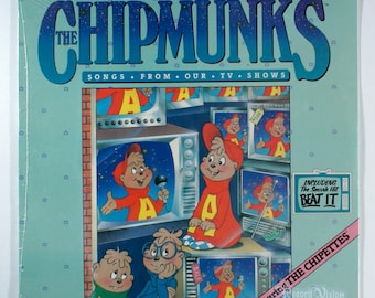Chipmunks - Songs From Our TV Shows (1984) [SEALED] Vinyl LP Beat It, Soundtrack