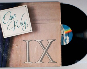 One Way - IX (1986) Vinyl LP -  9, /nine, Don't Think About It