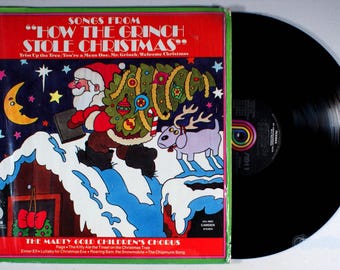 Marty Gold - How the Grinch Stole Christmas (1973) Vinyl LP - Holiday