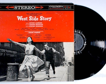 West Side Story (1957) Vinyl LP - Broadway Soundtrack, Sondhiem, I Feel Pretty