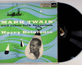 Harry Belafonte - Mark Twain and Other Folk Favorites (1954) Vinyl LP