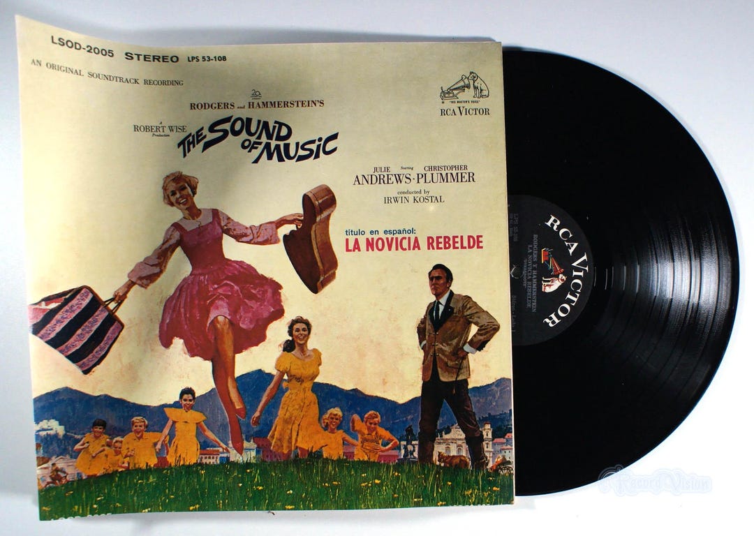 LPレコード米盤　Various – Sounds Of New Music The Sound of Music (1965) Vinyl LP - Soundtrack, Julie Andrews - Etsy