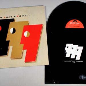 Emerson, Lake und Powell - Selbstbetitelte (1986) Vinyl LP - Keith & Greg Bild 1