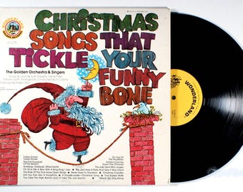 Golden Singers - Canciones navideñas que te harán reír (1972) LP de vinilo