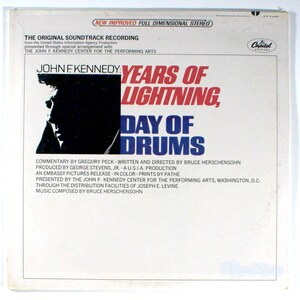 John F. Kennedy: Years of Lightning, Days of Drums (1966) [SEALED] Vinyl LP