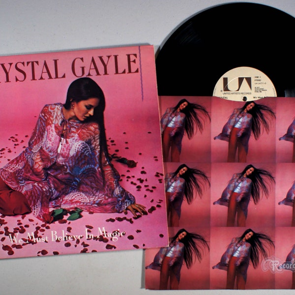 Crystal Gayle - We Must Believe in Magic (1977) Vinyl - Make My Brown Eyes Blue