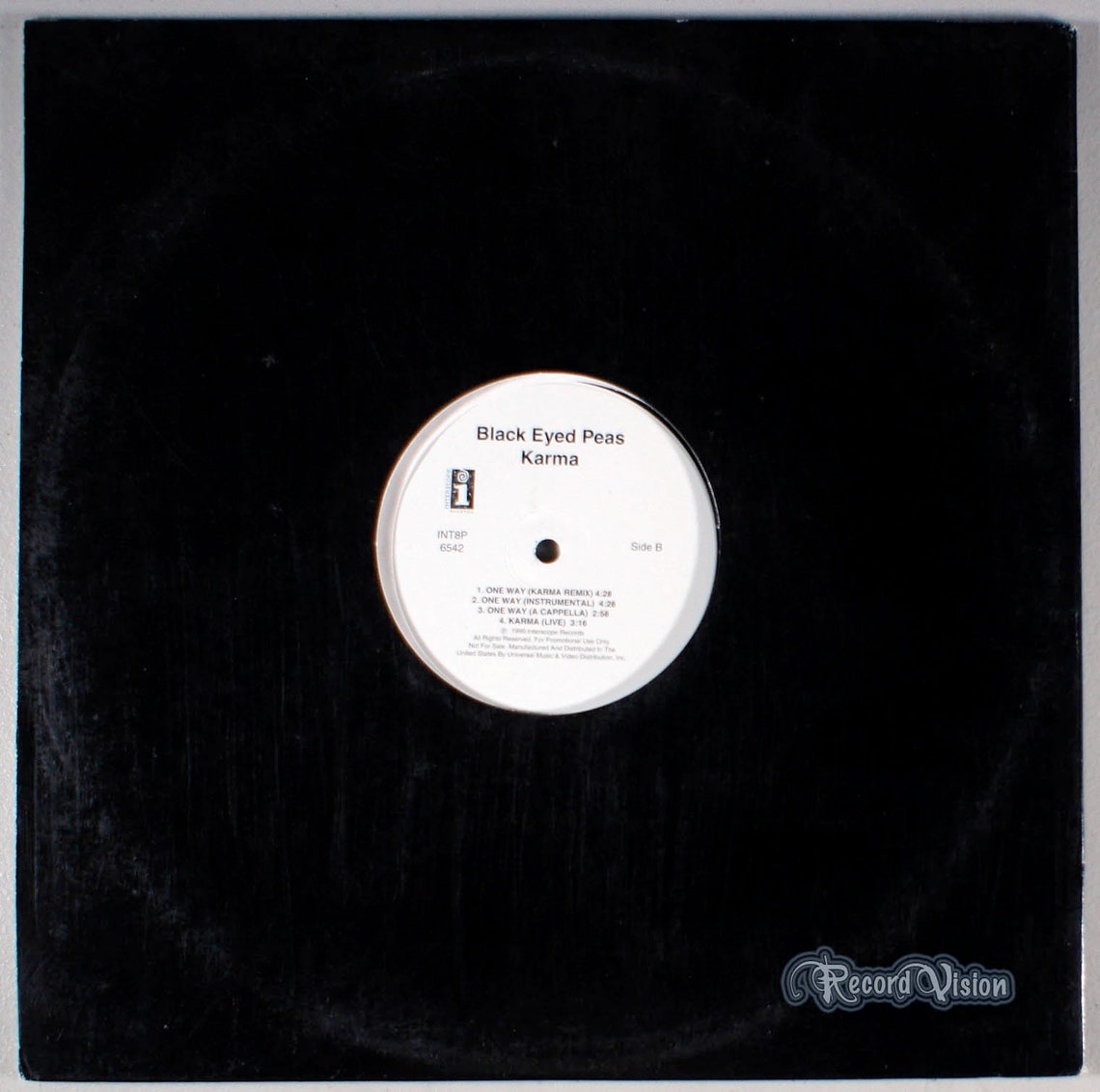 Black Eyed Peas Karma 1999 Vinyl LP PROMO Etsy