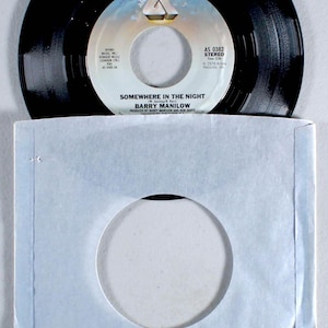 Barry Manilow - Somewhere in the Night (7&quot; Single) (1978) Vinyl 45 - Even Now