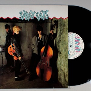 ストレイ・キャッツ - セルフタイトル (1981) ビニールLP - 輸入盤 - Rock This Town