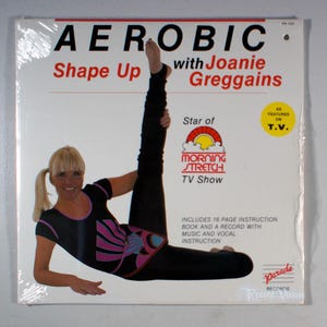 Joanie Greggains - Aerobics Shape Up (1982) [SEALED] Vinyl LP - Exercise Workout