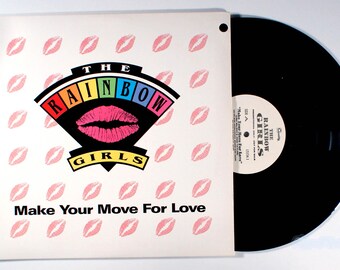 Rainbow Girls - Make Your Move For Love (12" Singiel) (1990) Vinyl House Remix