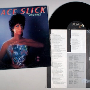 Grace Slick - Software (1984) Vinyl LP - Jefferson Airplane, Starship