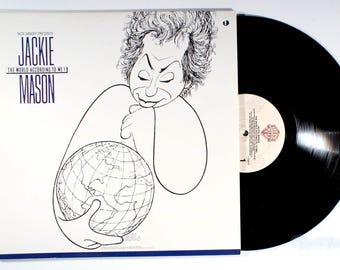 Jackie Mason - El mundo según yo (1987) LP de vinilo - Comedia en vivo