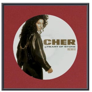 Picture Disc Display Wall Frame  12&quot; Vinyl LP Record  Black Wood w/ Mat Choice