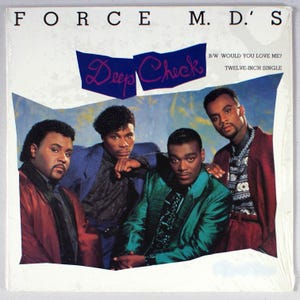 Force M.D.&#39;s - Deep Check (1988) [SEALED] Vinyl 12&quot; Single