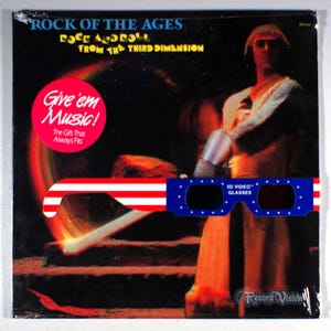 Rock of the Ages: Rock and Roll From Third Dimension (1983) [SEALED] Vinyl LP