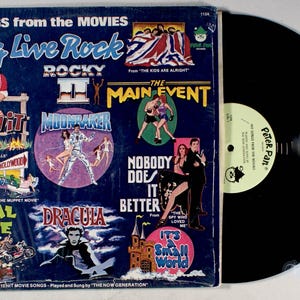Hit Songs From the Movies (1979) LP de vinil - Trilha sonora, Drácula, Almôndegas